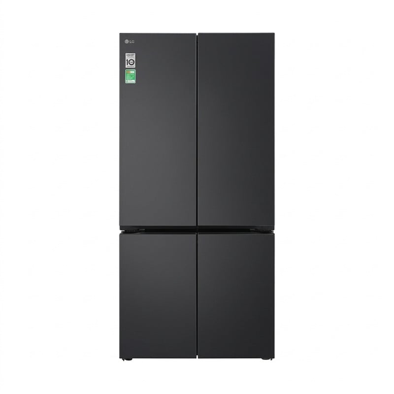 Tủ lạnh LG nverter 575 lít 4 cánh màu đen lì- French Door LFB58BLMA