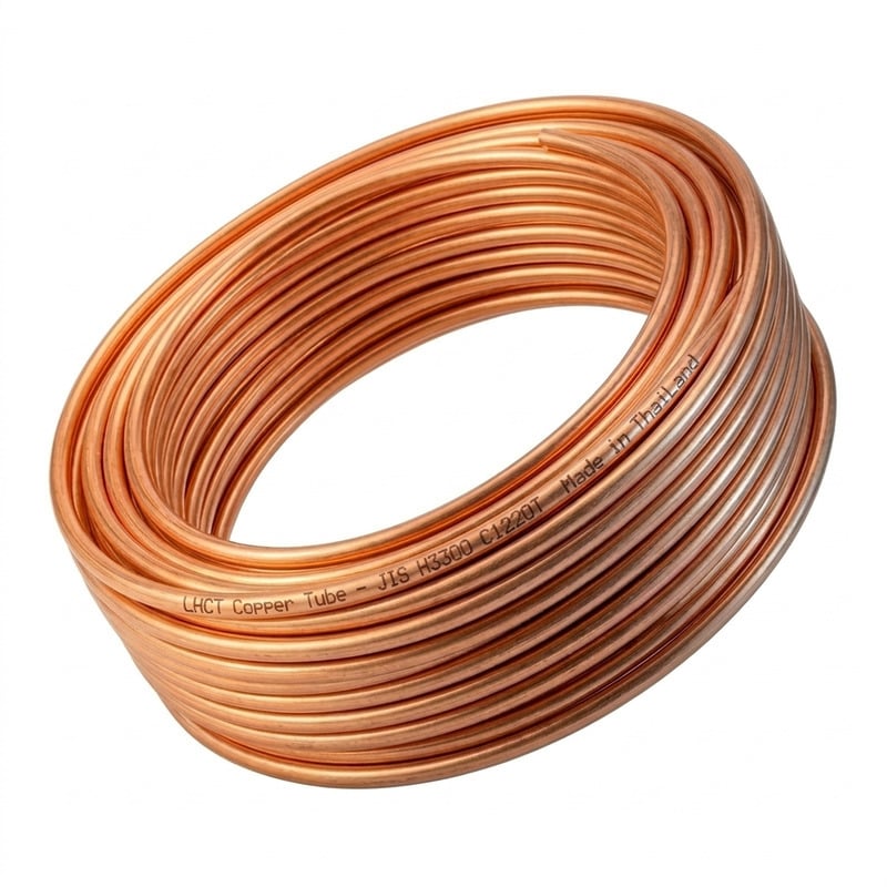 Ống Đồng Đơn LHCT Thái Lan Phi 10 Cuộn 15m