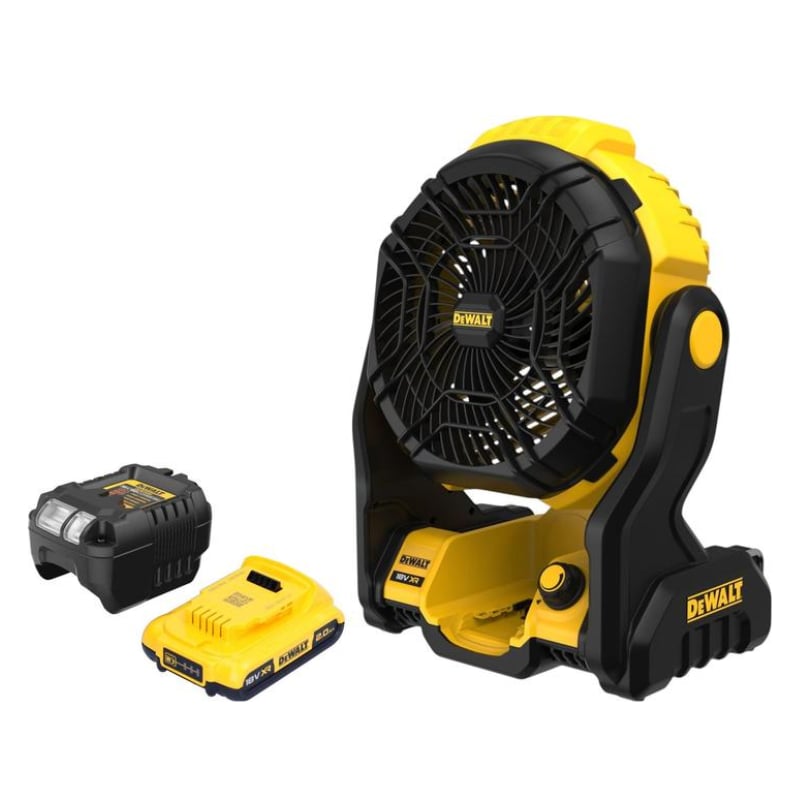 Quạt Dùng Pin DEWALT DCE512D1 18V XR — Quạt Công Trường Không Dây