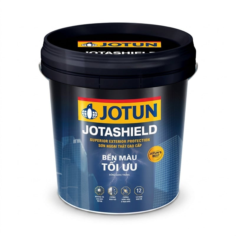 Sơn Ngoại Thất Jotun Jotashield Bền Màu Tối Ưu 5L