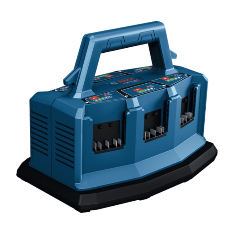 Bộ Sạc Nhanh 6 Cổng Pin Li-ion Bosch GAL 18V6-80 18V (1600A01U9L)