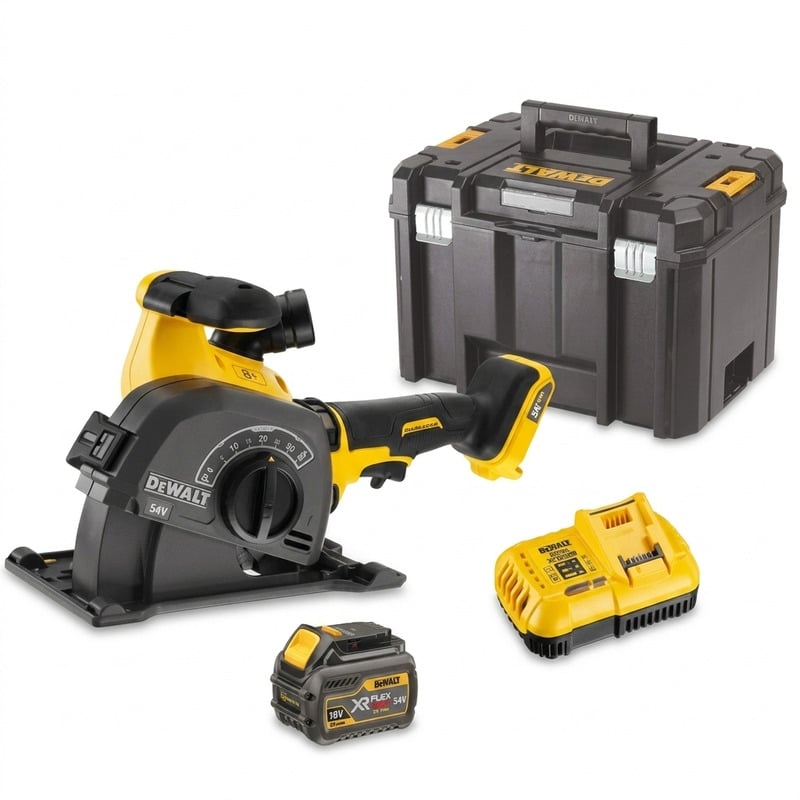 Máy Cắt Rãnh Tường DEWALT DCG200X1 54V FLEXVOLT Kèm Pin Sạc