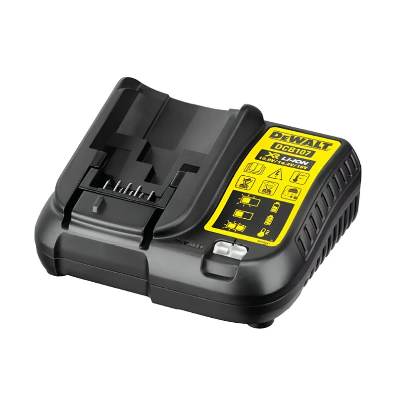 Bộ Sạc Pin DEWALT DCB107-B1 10.8V-18V 1.25A
