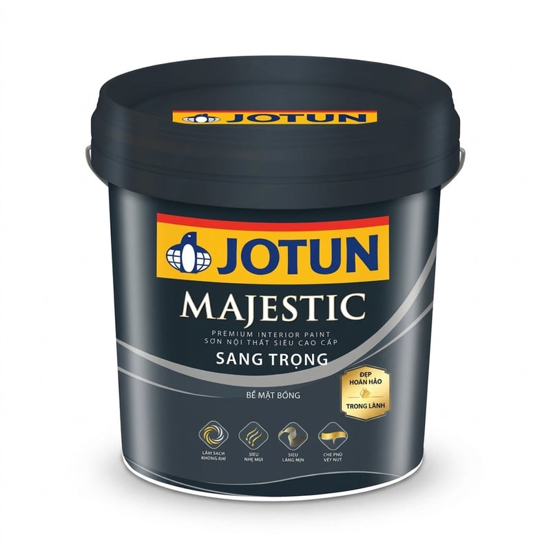 Sơn Nội Thất Jotun Majestic Sang Trọng 5L