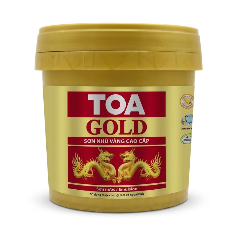 Sơn Nhũ Vàng TOA Gold Emulsion G005 5L