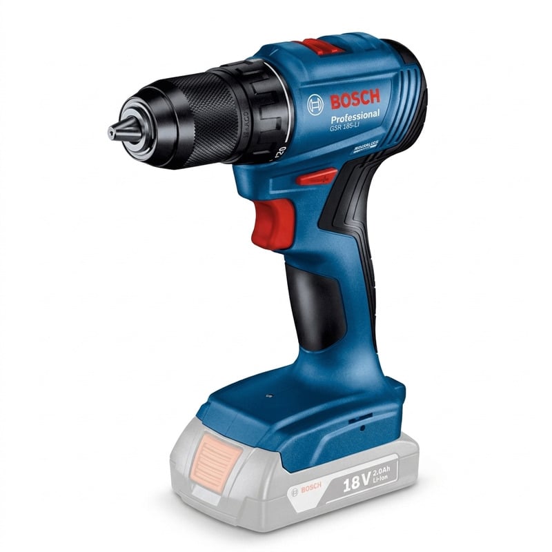 Máy Khoan Vặn Vít Dùng Pin Bosch GSR 185-LI 18V (06019K30K2)