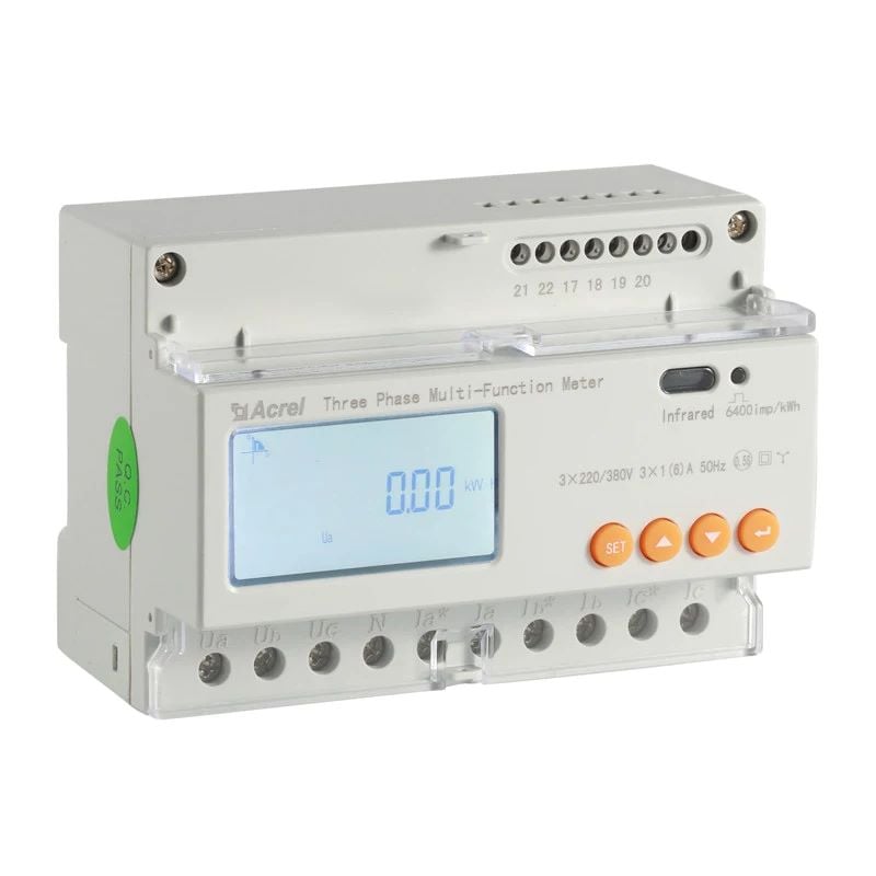 Đồng Hồ Đo Điện Năng 3 Pha Acrel DTSD1352-C/1(6)A RS485 DIN Rail