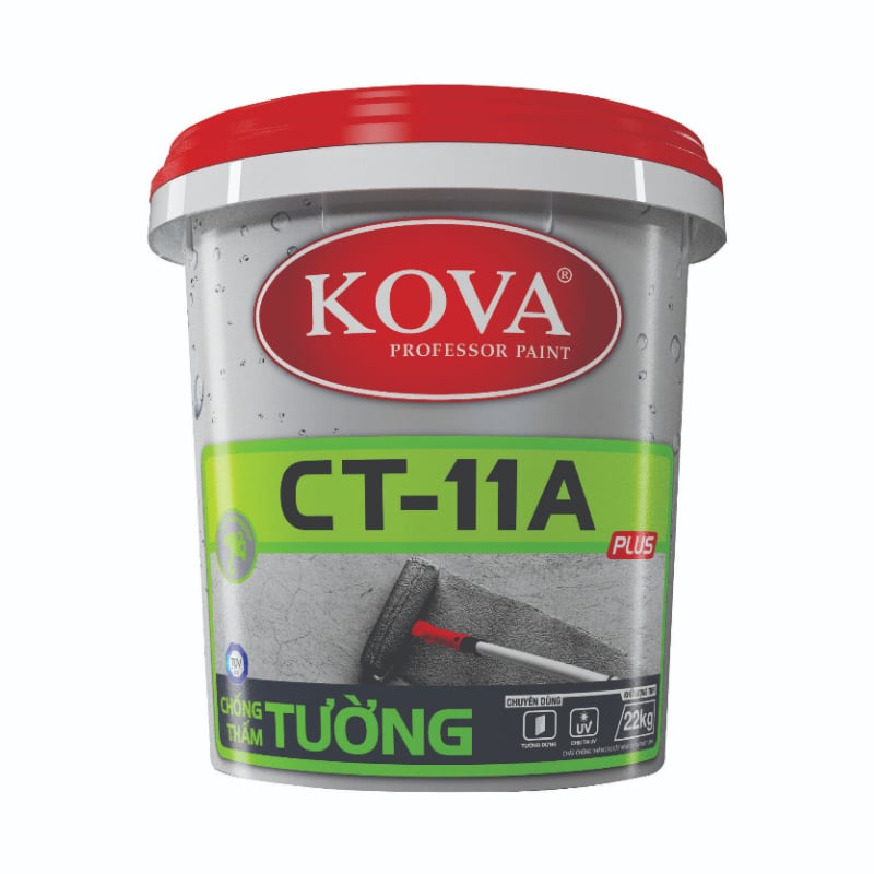 Chất Chống Thấm Cao Cấp KOVA CT-11A Plus Tường 22KG