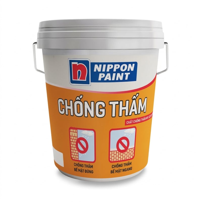 Chất Chống Thấm Nippon Paint WP 100 White 5Kg