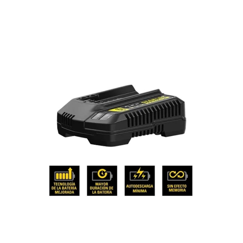 Bộ Sạc Pin Stanley FATMAX SC200-B1 20V 2A Chính Hãng
