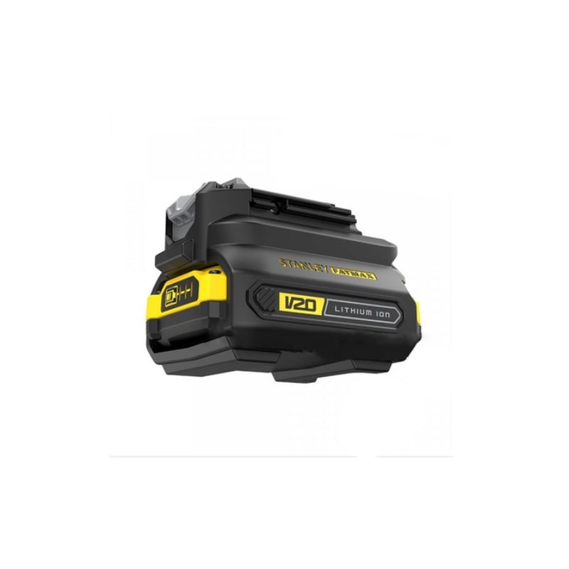 Đế Chuyển Pin STANLEY SBA100-B1 20V — Chuyển Pin V20 Qua Máy 18V