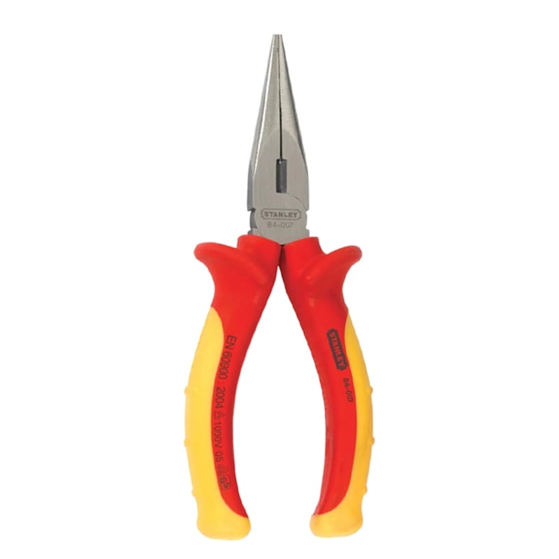 Kìm Nhọn Cách Điện STANLEY 84-007 8 inch/200mm
