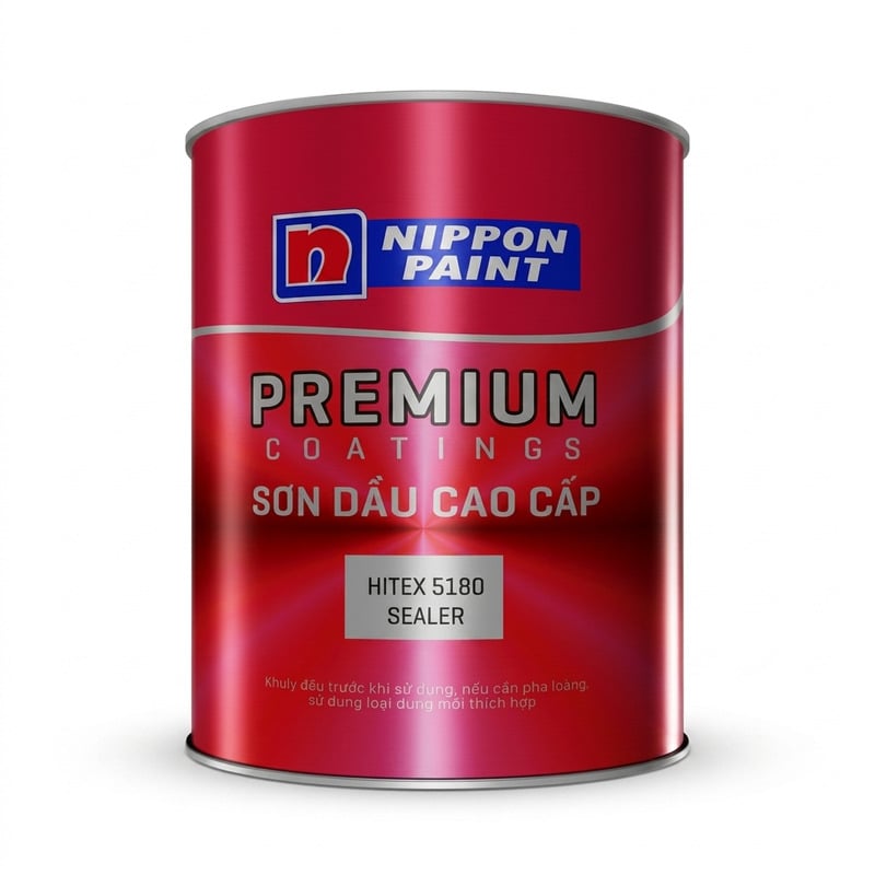 Sơn lót ngoại thất cao cấp Nippon Paint Hitex Sealer 5180 gốc dầu 20L