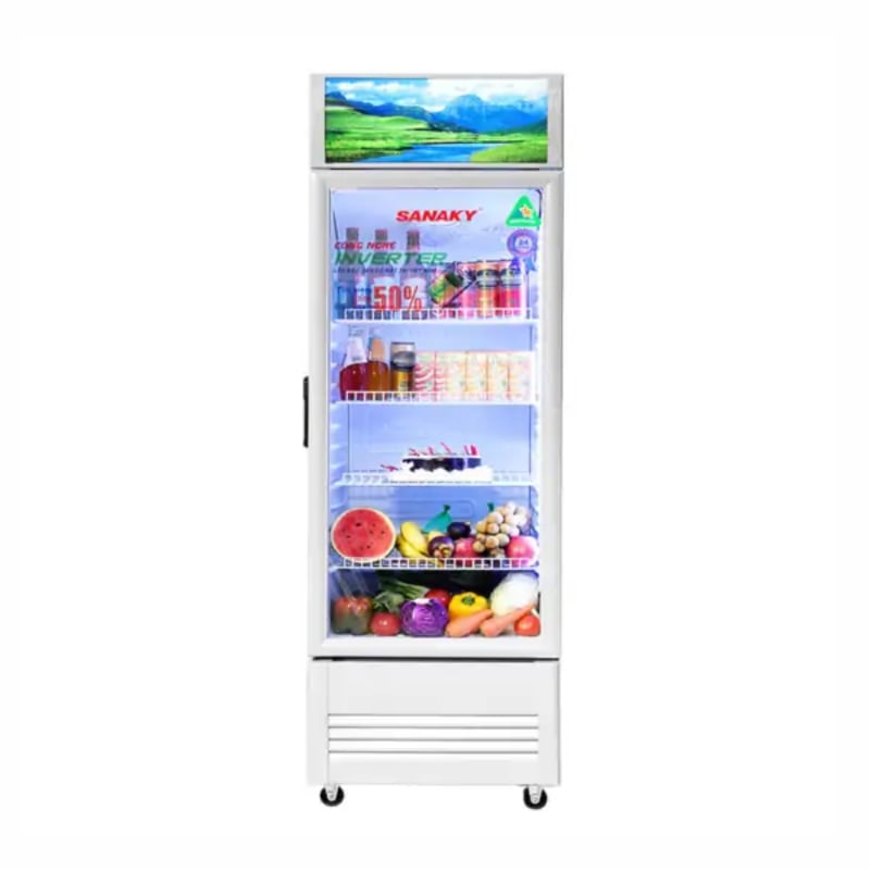 Tủ mát Sanaky Inverter 350 lít VH3589K3