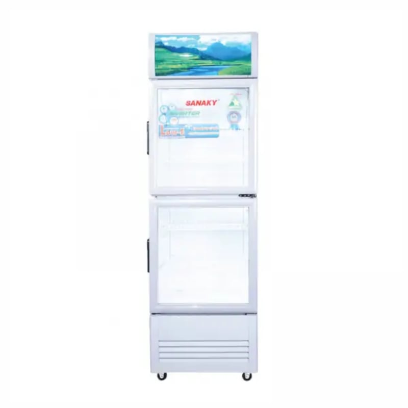 Tủ mát 2 cánh Sanaky Inverter 340 lít VH-408W3L