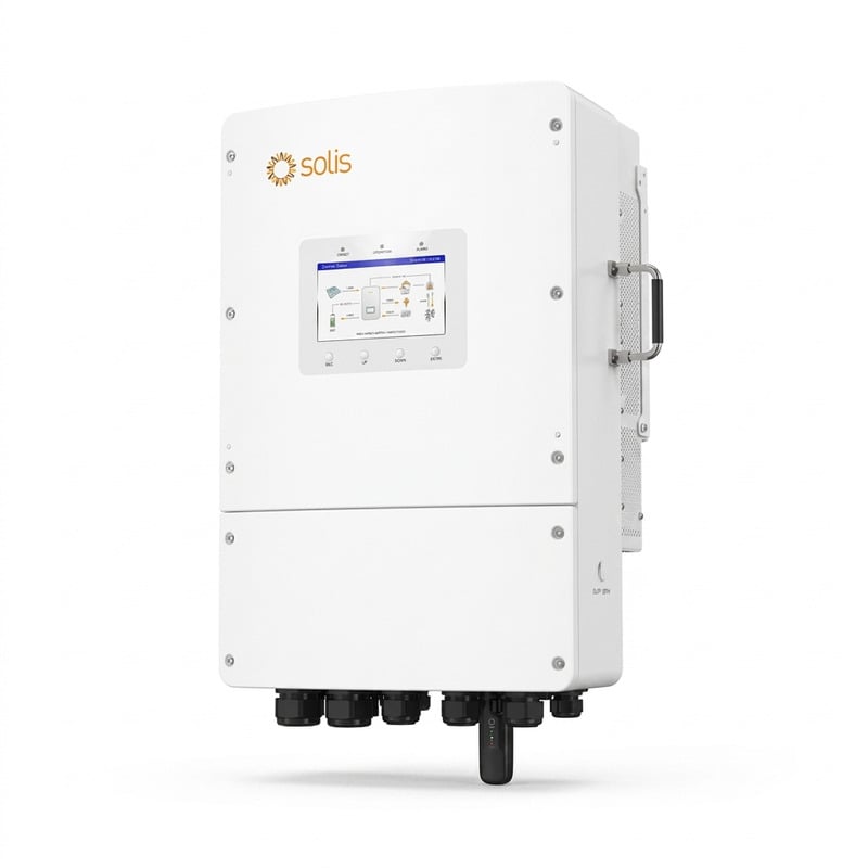 Biến tần Hybrid Solis 18kW 3 pha áp thấp S6-EH3P18K02-NV-YD-L