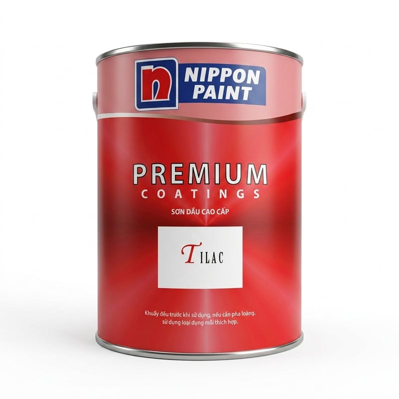 Sơn dầu chuyên dụng cho bề mặt gỗ & kim loại Nippon TILAC T1026S 20L