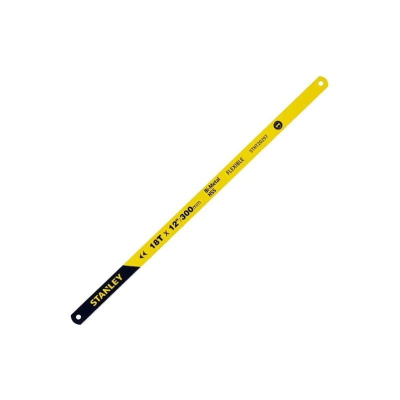 Lưỡi Cưa Sắt Stanley STHT20297-8 300mm 18T — Hộp 100 Lưỡi Bi-Metal