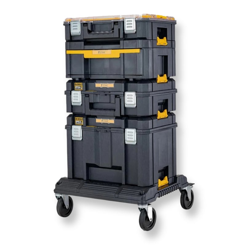 Thùng Đựng Đồ Nghề 5 Ngăn DEWALT DWST83412-1 TSTAK IP54 Tower