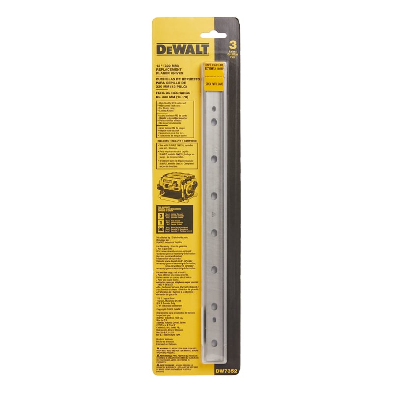 Lưỡi bào DeWalt DW7352 13 inch cho máy bào cuốn DW735