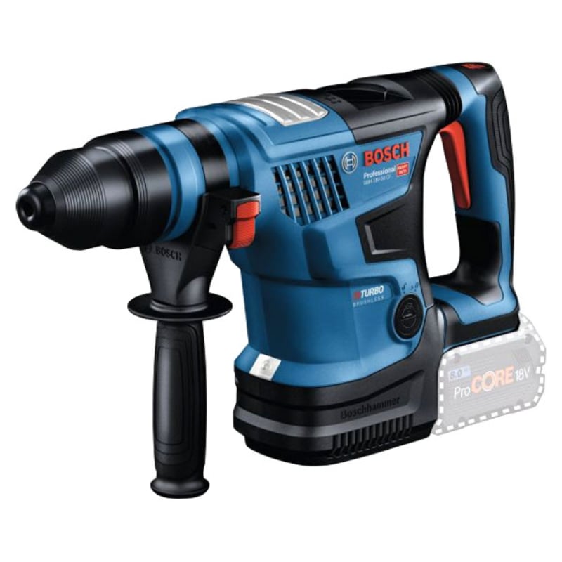 Máy Khoan Bê Tông Búa Dùng Pin Bosch GBH 18V-34 CF Solo (0611914082)