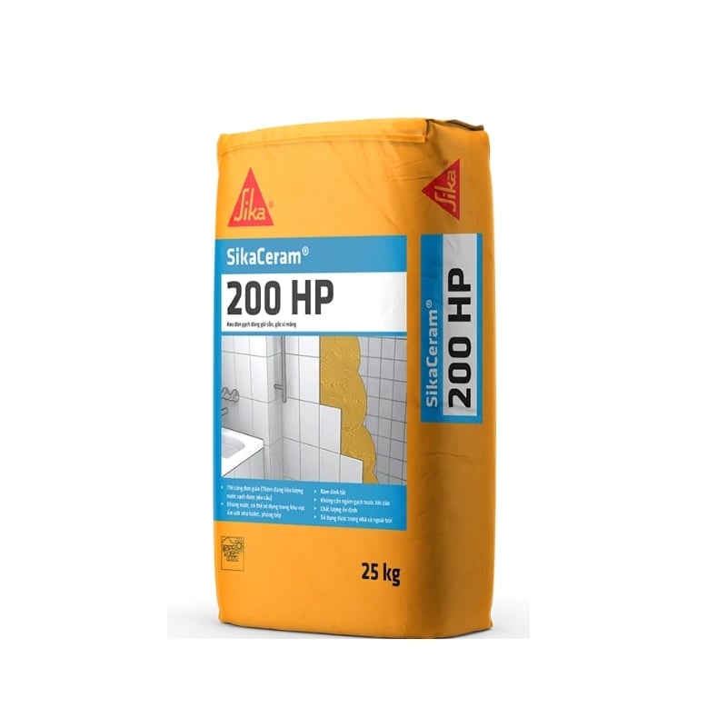 25kg - Keo Dán Gạch SikaCeram®-200 HP - Xám
