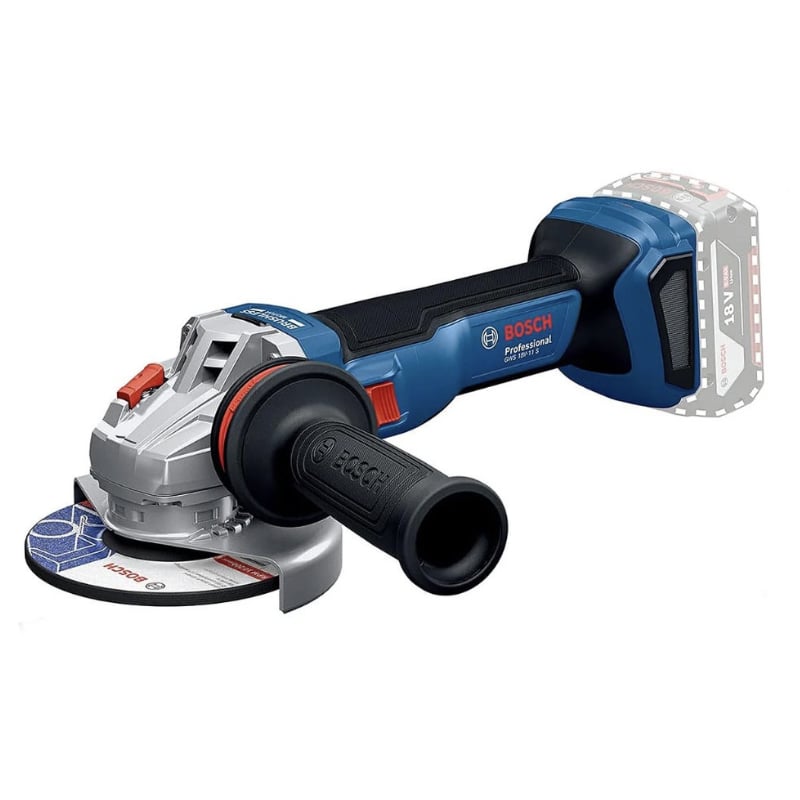 Máy Mài Góc Dùng Pin Bosch GWS 18V-11 PS Solo 100mm
