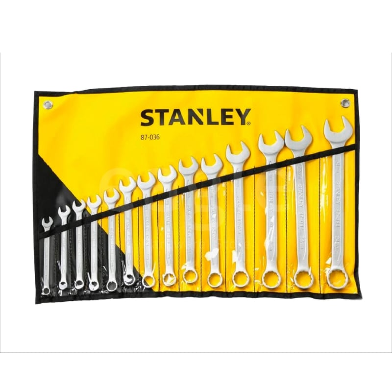 Bộ cờ lê đầu tròng đầu mở STANLEY 87-036 14 chi tiết 8-24mm
