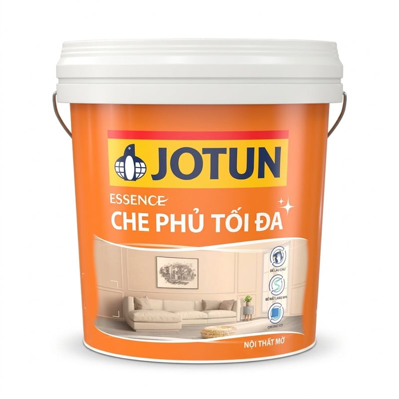 Sơn Nội Thất Jotun Essence Che Phủ Tối Đa Mờ 1L