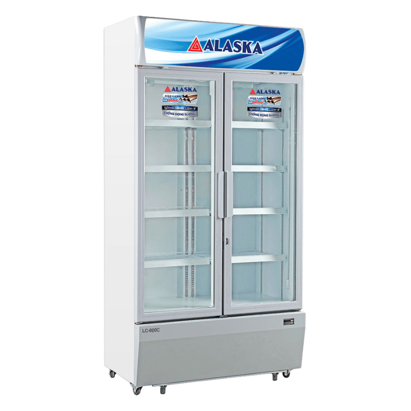 Tủ mát 2 cánh Alaska 600 lít LC-600C