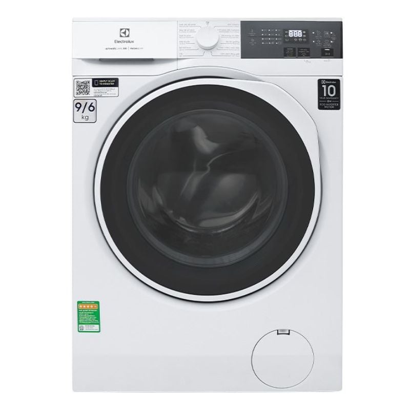 Máy Giặt Sấy Electrolux UltimateCare 300 Inverter giặt 9 Kg - sấy 6 Kg EWW9024P3WC