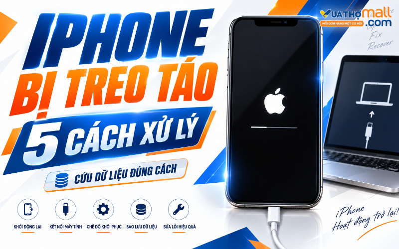iPhone bị treo táo do đâu?5 Cách khắc phục nhanh, an toàn · Hướng dẫn