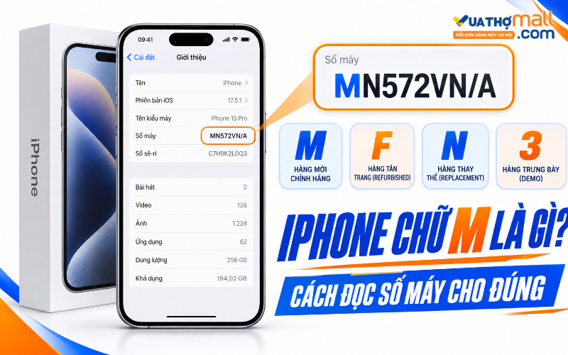iPhone chữ M là gì? Cách đọc số máy trước khi mua · Hướng dẫn