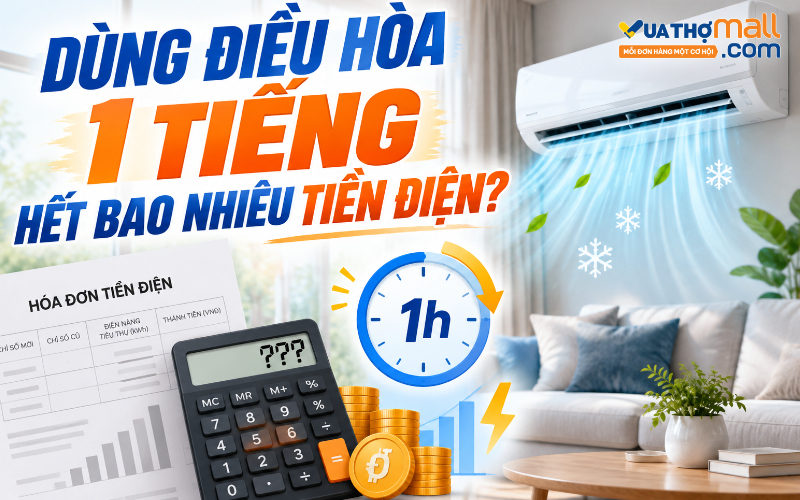 Dùng điều hòa 1 tiếng hết bao nhiêu tiền điện? · Hướng dẫn
