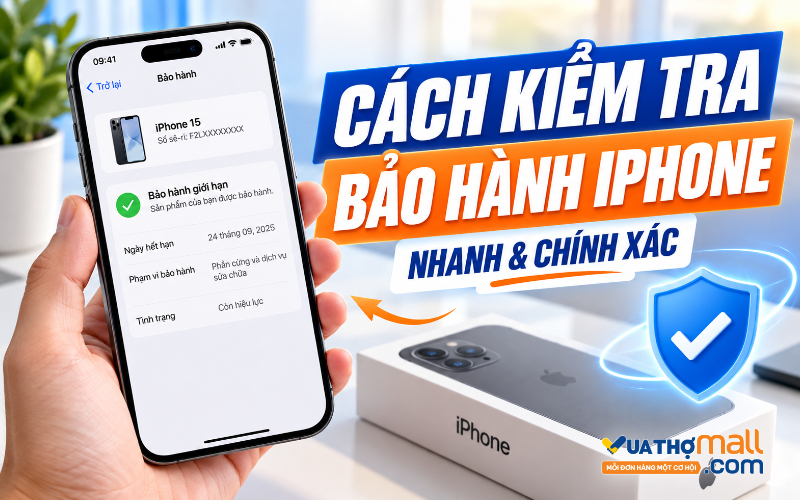Cách kiểm tra bảo hành iPhone chính hãng Apple