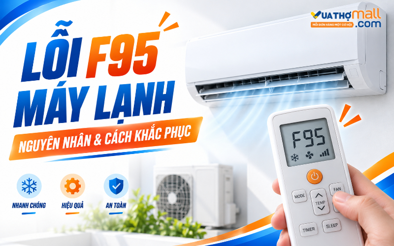 Lỗi F95 máy lạnh Panasonic là gì? Cách xử lý ra sao?