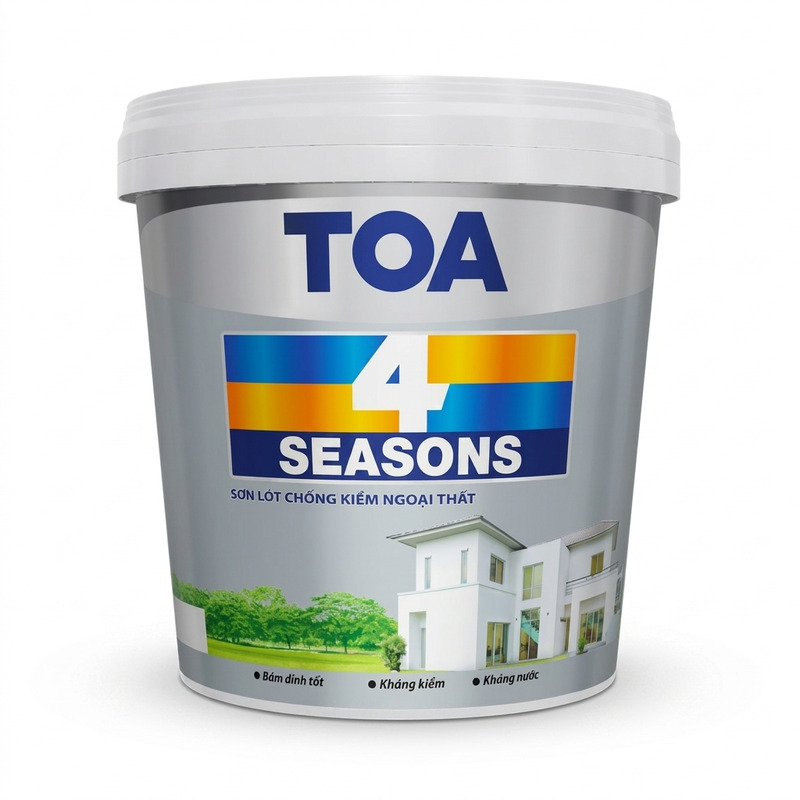 15L - Sơn Lót Ngoại Thất TOA 4 Seasons Sealer - Sơn Lót Ngoại Thất TOA 4 Seasons Sealer 15L