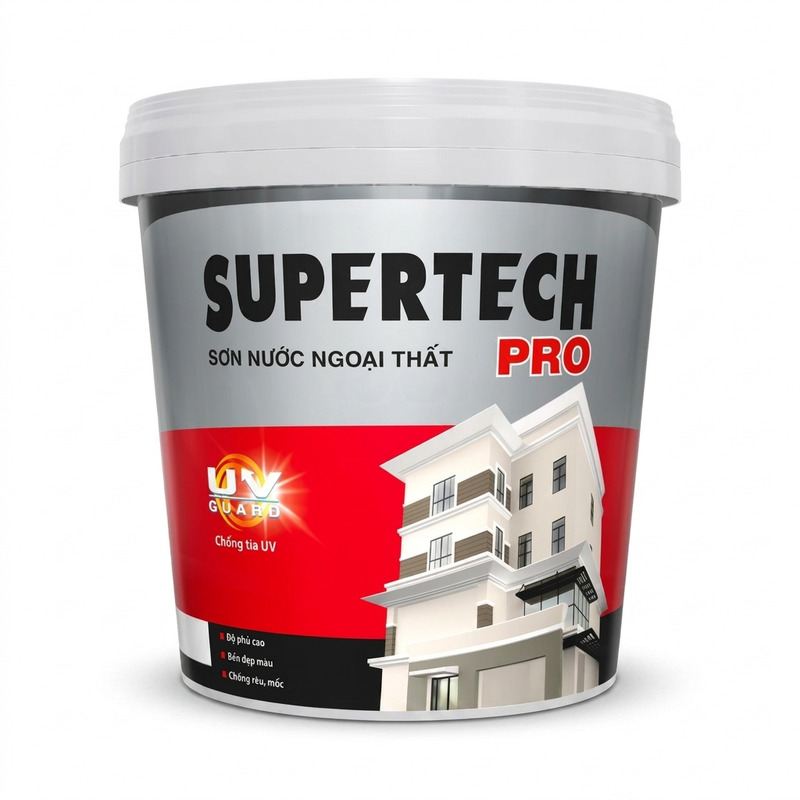 15L - Sơn Ngoại Thất TOA Supertech Pro Ngoại Thất - Sơn Ngoại Thất TOA Supertech Pro 15L