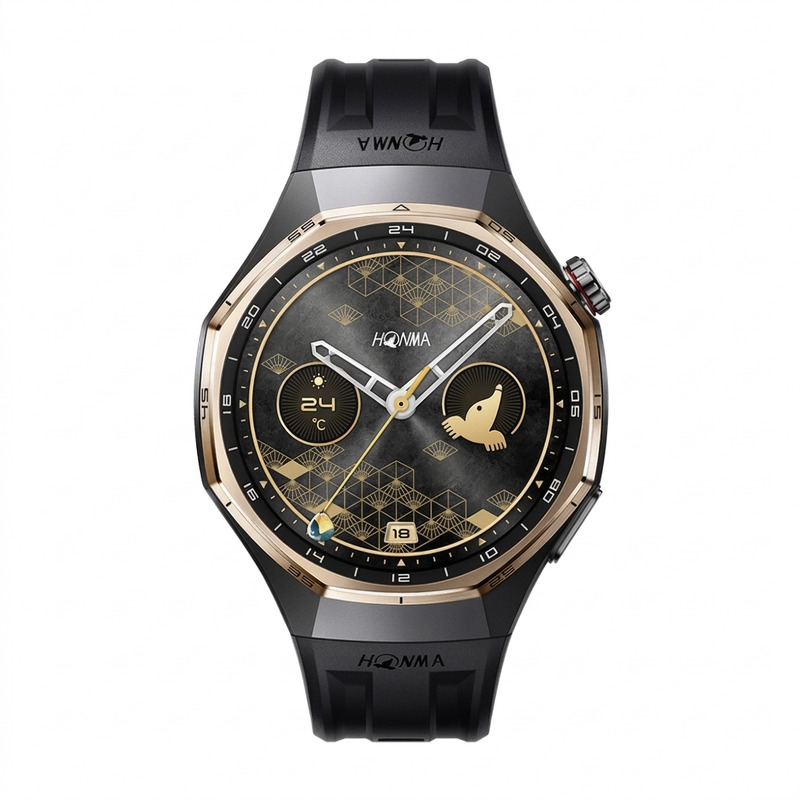 HONMA x Huawei Watch GT 6 Pro Dây Cao Su 46mm - Đồng Hồ Thông Minh HONMA x Huawei Watch GT 6 Pro Dây Cao Su 46mm