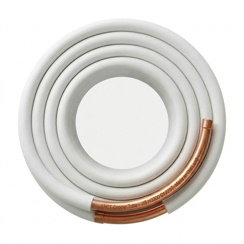 Ống Đồng Máy Lạnh LHCT 6/10 Cuộn 15m — Gen Cách Nhiệt Thái Lan - Ống Đồng Máy Lạnh LHCT 6/10 Cuộn 15m — Gen Cách Nhiệt Thái Lan