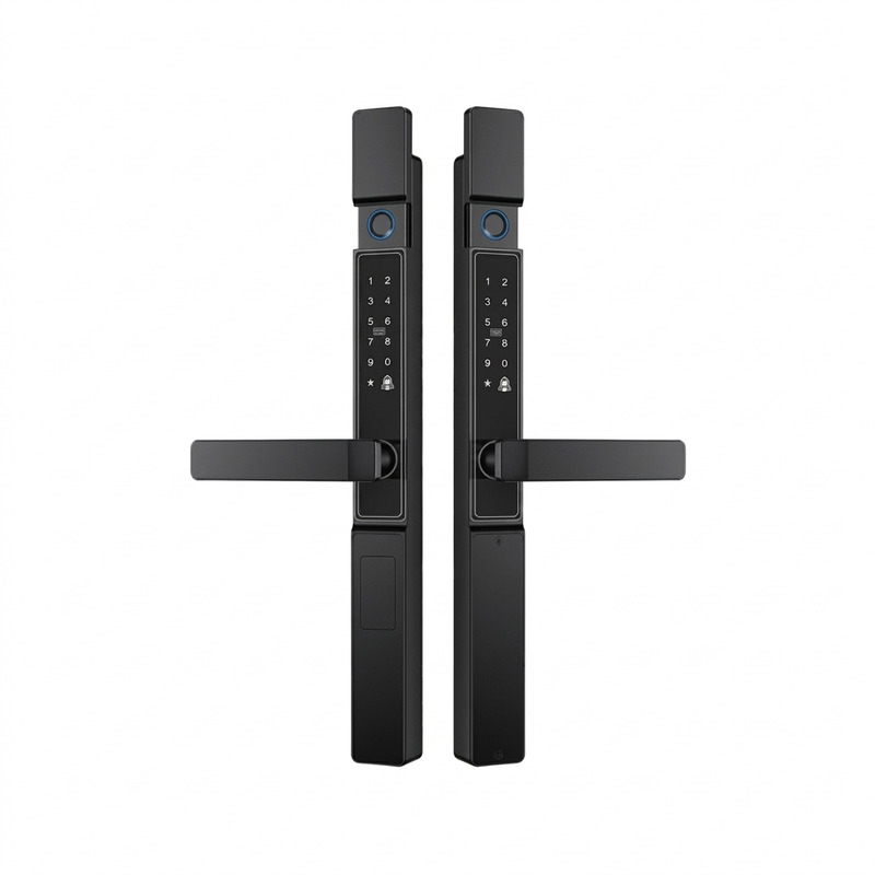 Khóa cửa vân tay AVOLOCK AN668 2 mặt chống nước cho cửa cổng, cửa nhôm ngoài trời - Khóa cửa vân tay AVOLOCK AN668 2 mặt chống nước cho cửa cổng, cửa nhôm ngoài trời