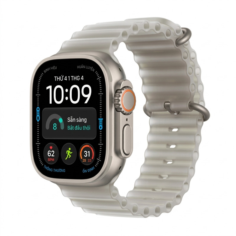 Watch Ultra 4 49mm 5G Viền Titan - Apple Watch Ultra 4 49mm 5G Viền Titan Dây Ocean