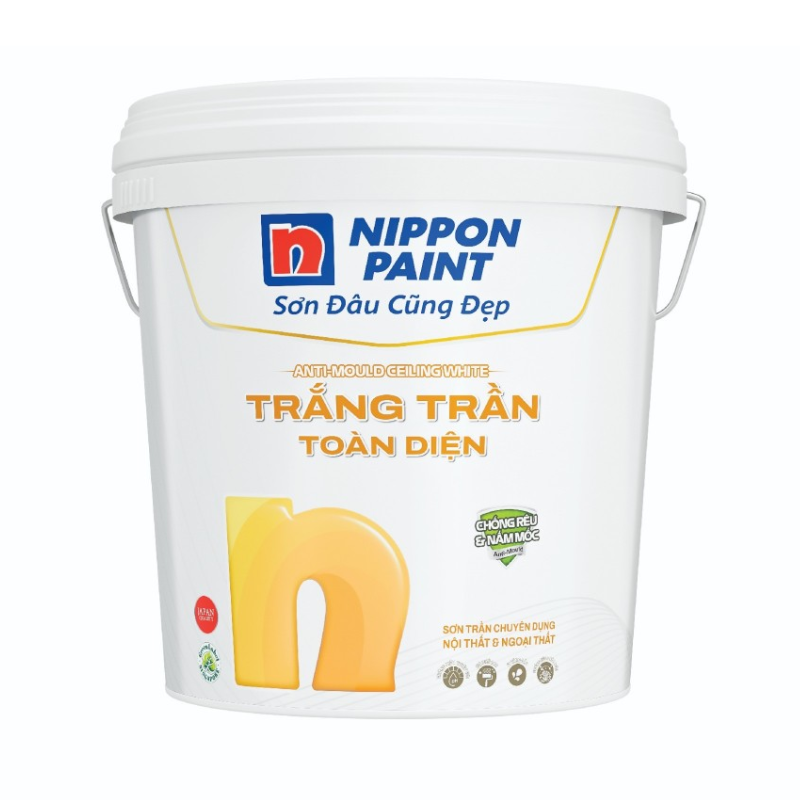 5L - Sơn Nippon NP Trắng Trần Toàn Diện - Sơn Nippon NP Trắng Trần Toàn Diện 5L