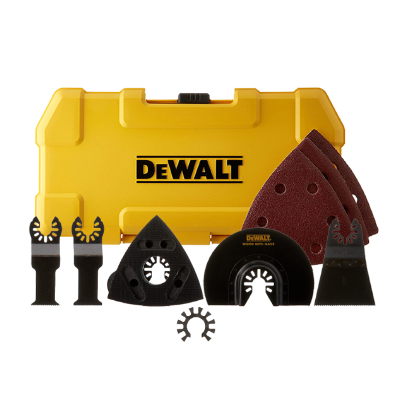 Bộ Lưỡi Cắt Rung DEWALT DT20731-QZ 8 Chi Tiết - Bộ Lưỡi Cắt Rung DEWALT DT20731-QZ 8 Chi Tiết