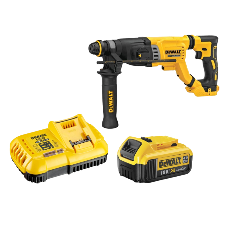 Bộ Máy Khoan Bê Tông Dùng Pin DEWALT 18V SDS-Plus DCH263M1 - Bộ Máy Khoan Bê Tông Dùng Pin DEWALT 18V SDS-Plus DCH263M1